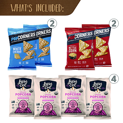 Snack Box Pros Better For You Snack Box, 37 Assorted Snacks/Box (GRR70000154)