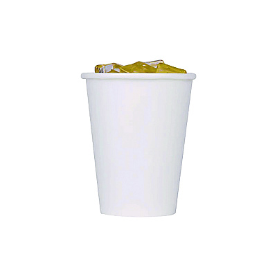Karat Double Poly Paper Cold Cups, 9 oz, White, 1,000/Carton (KRTCKCP9W)