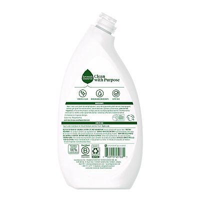 Seventh Generation Toilet Bowl Cleaner, Fresh Mint Scent, 24 oz Bottle, 4/Carton (SEV45166CT)