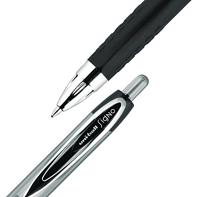 uniball Signo 207 Gel Pen, Retractable, Medium 0.7 mm, Assorted Ink and Barrel Colors, 5/Pack (SAN261221)