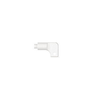 Gilchrist & Soames Pure by Gloss and Guild+Pepper ABS Mini Bracket - Tape Mount, 1.25 x 0.84 x 3.65. White, 48/Carton (GIS100321)