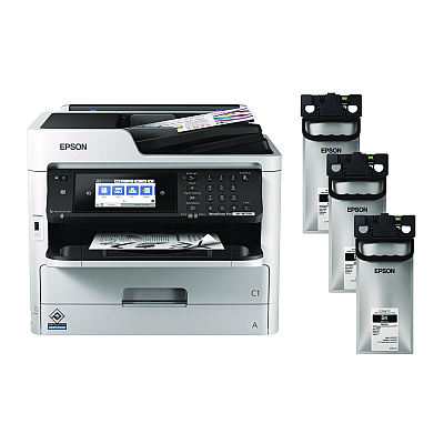Epson WorkForce Pro WF-M5799 Inkjet Multifunction Printer, Copy/Fax/Print/Scan (EPSC11CG04201)