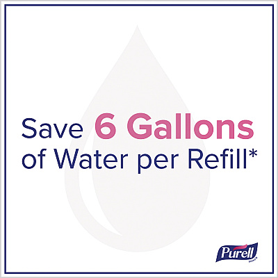 PURELL HEALTHY SOAP with CLEAN RELEASE Technology Refill, For ES10 Dispensers, Mandarin Grapefruit Scent, 1,200 mL, 2/Carton (837102CT)
