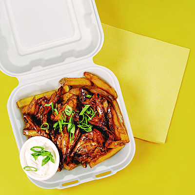 Dart Compostable Fiber Hinged Trays, ProPlanet Seal, 8.03 x 8.38 x 1.93, Ivory, Molded Fiber, 200/Carton (DCCHC8FBR1)