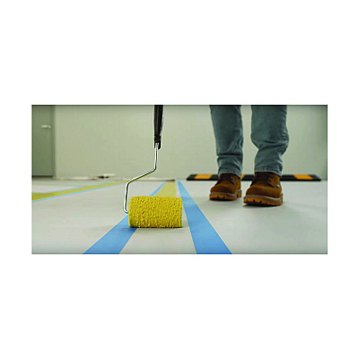 Rust-Oleum Commercial The MULE (Modified Urethane Latex Epoxy), Interior/Exterior, Gloss Safety Yellow, 1 gal Bucket/Pail, 2/Carton (RST375661)
