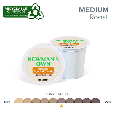 Newman's Own Organics Special Decaf K-Cups, 96/Carton (GMT4051CT)