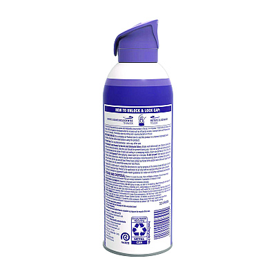 LYSOL Air Sanitizer Spray, Light Breeze Scent, 10 oz Aerosol Can, 6/Carton (RAC99394CT)
