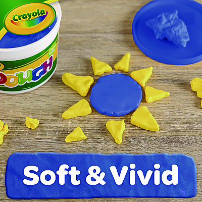 Crayola Modeling Dough Bucket, 3 lbs, Blue (CYO570015042)