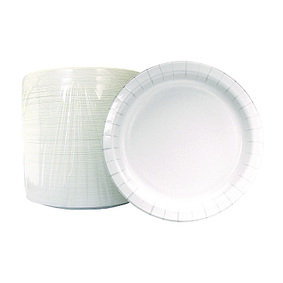 Boardwalk Paper Dinnerware, Plate, 6" dia, White, 1,000/Carton (BWKWH6PLT)
