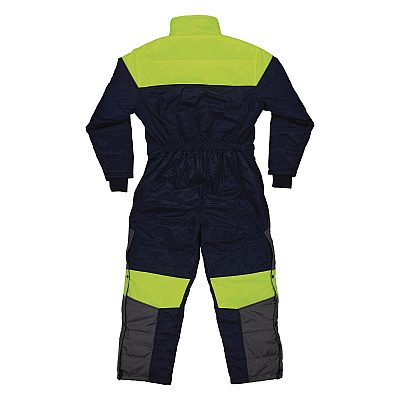 ergodyne N-Ferno 6475 Insulated Freezer Coverall, Medium, Navy (EGO41243)