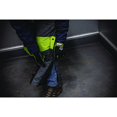 ergodyne N-Ferno 6475 Insulated Freezer Coverall, 5X-Large, Navy (EGO41249)