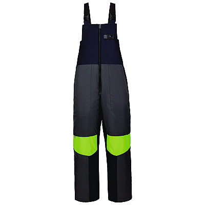 ergodyne N-Ferno 6477 Insulated Cooler Bib Overall, X-Small, Navy (EGO41261)