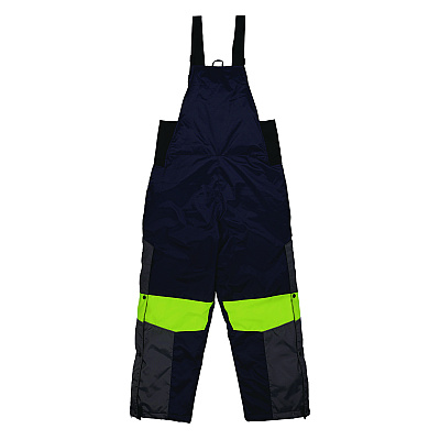 ergodyne N-Ferno 6477 Insulated Cooler Bib Overall, 3X-Large, Navy (EGO41267)