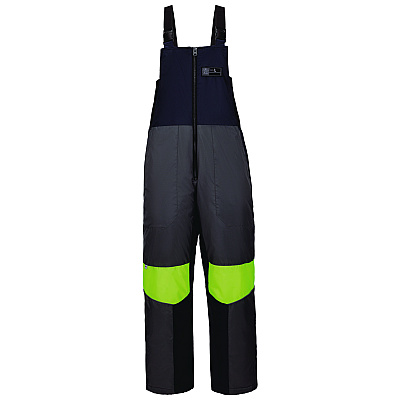 ergodyne N-Ferno 6477 Insulated Cooler Bib Overall, 3X-Large, Navy (EGO41267)