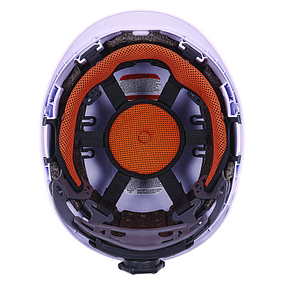 ergodyne Skullerz 8977 Class C Safety Helmet with Adjustable Venting, 6-Point Rachet Suspension, White (EGO60264)