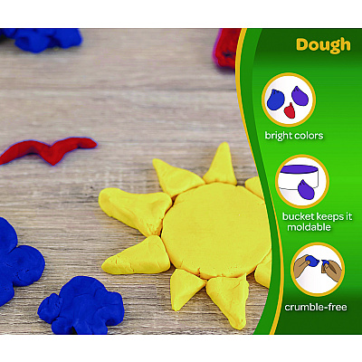 Crayola Modeling Dough Bucket, 3 lbs, Blue (CYO570015042)