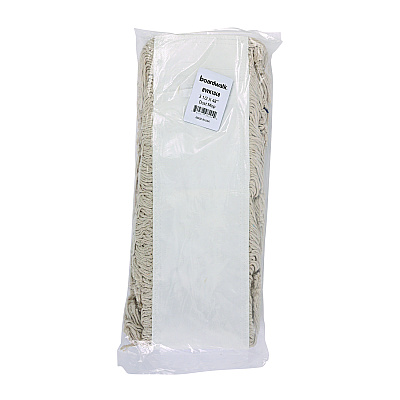 Boardwalk Mop Head, Dust, Cotton, 48 x 3, White (BWK1048)