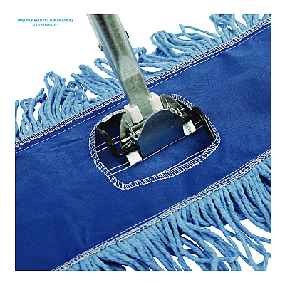 Boardwalk Clip-On Dust Mop Frame, 18w x 5d, Zinc Plated (BWK1418)