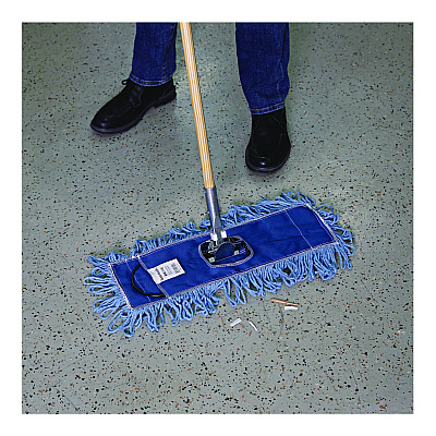 Boardwalk Clip-On Dust Mop Frame, 18w x 5d, Zinc Plated (BWK1418)