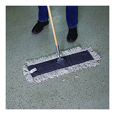 Boardwalk Disposable Dust Mop Head, Cotton, 18w x 5d (BWK1618)