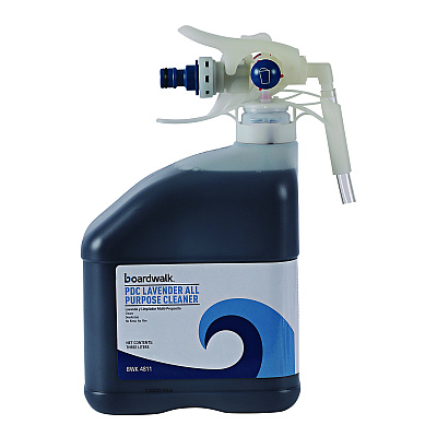 Boardwalk PDC All Purpose Cleaner, Lavender Scent, 3 Liter Bottle, 2/Carton (BWK4811)