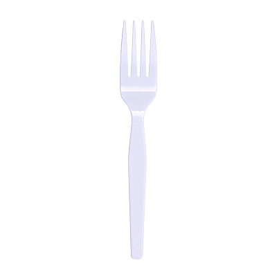 Boardwalk Mediumweight Polystyrene, Fork, White, 10 Boxes of 100/Carton (BWKFORKMWPSCT)