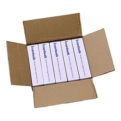 Boardwalk Mediumweight Polystyrene Cutlery, Knife, White, 10 Boxes of 100/Carton (BWKKNIFEMWPSCT)