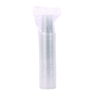 Boardwalk Clear Plastic Cold Cups, 12 oz, PET, 20 Cups/Sleeve, 50 Sleeves/Carton (BWKPET12)