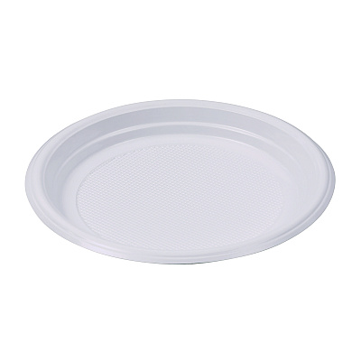 Boardwalk Hi-Impact Plastic Dinnerware, Plate, 9" dia, White, 500/Carton (BWKPLTHIPS9WH)