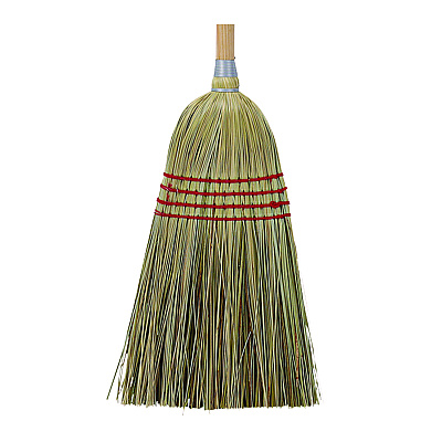 Boardwalk Cleaning Kit, Medium Blue Cotton/Rayon/Synthetic Head, 60" Natural/Yellow Wood/Metal Handle (BWKCLEANKIT)