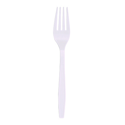 Boardwalk Heavyweight Polypropylene Cutlery, Fork, White, 1000/Carton (BWKFORKHWPPWH)