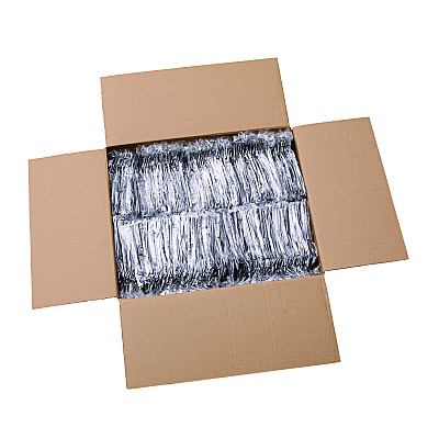 Boardwalk Heavyweight Wrapped Polystyrene Cutlery, Soup Spoon, Black, 1,000/Carton (BWKSSHWPSBIW)