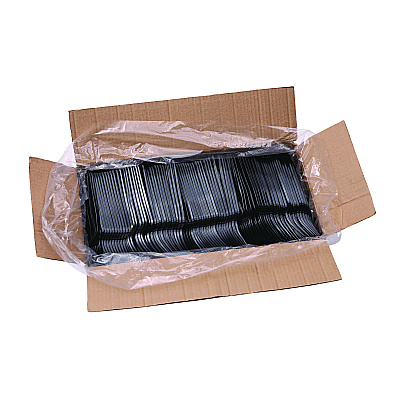 Boardwalk Heavyweight Polystyrene Cutlery, Fork, Black, 1000/Carton (BWKFORKHWBLA)