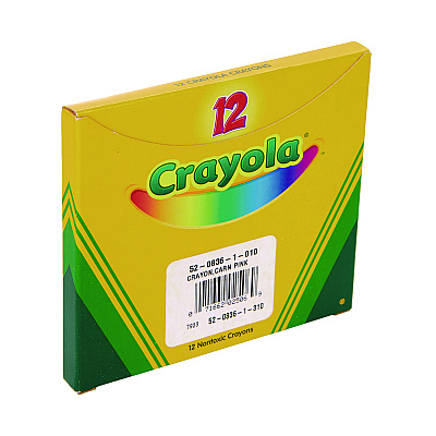 Crayola Bulk Crayons, Carnation Pink, 12/Box (CYO520836010)