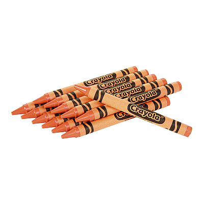 Crayola Bulk Crayons, Peach, 12/Box (CYO520836033)