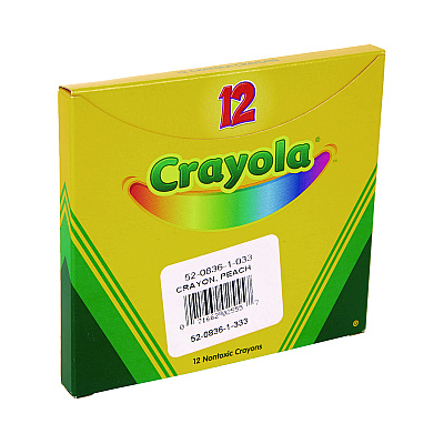 Crayola Bulk Crayons, Peach, 12/Box (CYO520836033)