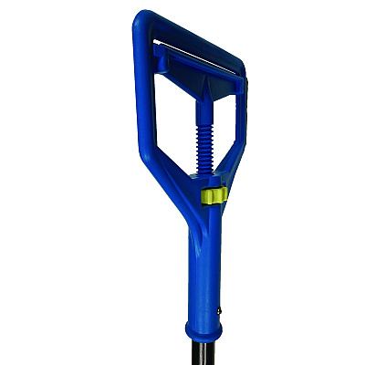 Impact Janitor Style Screw Clamp Mop Handle, Fiberglass, 64", Blue (IMP94)