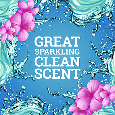 Pine-Sol CloroxPro Multi-Surface Cleaner Concentrated, Sparkling Wave Scent, 80 oz Bottle (CLO60609EA)