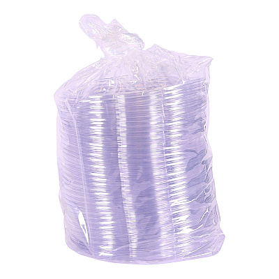 Eco-Products Renewable and Compostable Lids, Fits 24, 32 and 48 oz Salad Bowls, Clear, Plastic, 300/Carton (ECOEPSBLID)