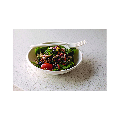 Eco-Products Renewable Sugarcane Bowls, 12 oz, Natural White, 50/Pack, 20 Packs/Carton (ECOEPBL12)