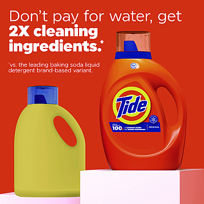 Liquid Tide Laundry Detergent, 32 Loads, 42 oz (PGC12117EA)