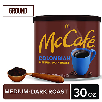 McCafe Ground Coffee, Colombian, 30 oz Can (GMT7153EA)