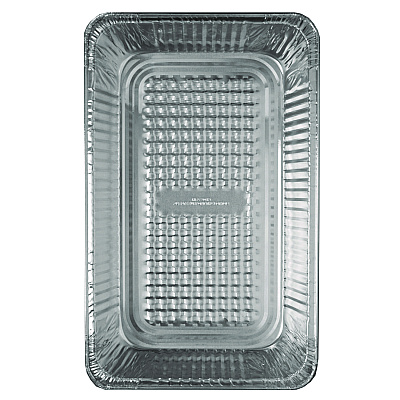 HFA Aluminum Steam Table Pans, Full-Size Deep, 65 Gauge, 2.19" Deep, 12.75 x 20.75, 50/Carton (HFA402070)