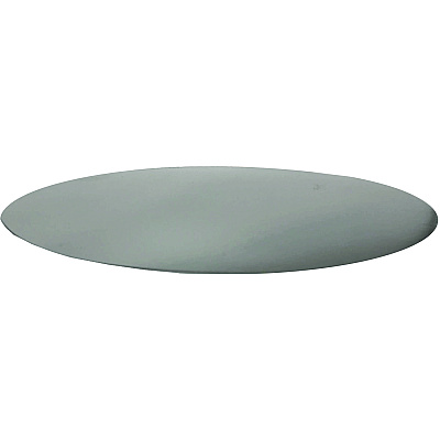 HFA Foil Laminated Board Lids, 9" Diameter, Silver, Aluminum, 500/Carton (HFA2046L)