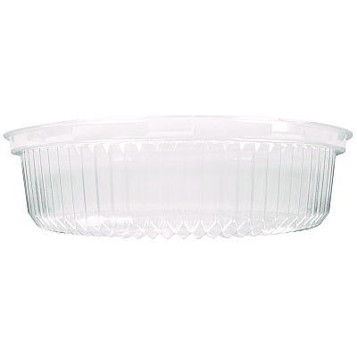 HFA Plastic Dome Lids, Embossed, Fits 4012/4013, 12" Diameter, 25/Carton (HFA4012DL)