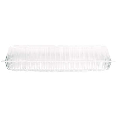 HFA Handi-Lock Single Compartment Food Container, 12 oz, 8.63 x 2.75 x 5.25, Clear, Plastic, 500/Carton (HFA6051S500)