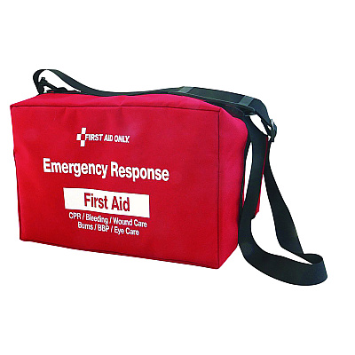 First Aid Only 224-Piece Emergency Response Bag, 224-Piece, Fabric Case (FAO91170)