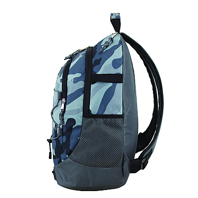 FUEL Terra Sport Bungee Backpack, 15.5", 12.5 x 7.75 x 18, Midnight Camo (117870STMNC)
