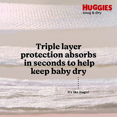 Huggies Snug and Dry Diapers, Size 4, 22 lbs to 37 lbs, 148/Carton (KCC51518)