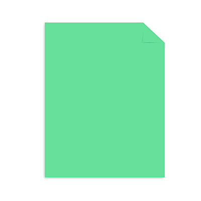 Astrobrights Color Paper - "Punchy Pastels" Assortment, 24 lb Bond Weight, 8.5 x 11, Breezy Blue, 200/Pack (WAU91736)